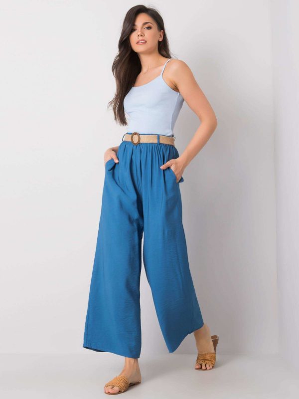 Blue wide pants Isbel RUE PARIS