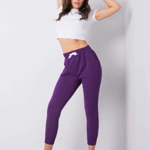 Giulianna Dark Purple Sweatpants