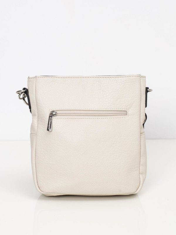 Light Beige Messenger Bag