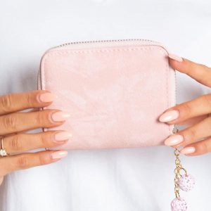 Small wallet light pink