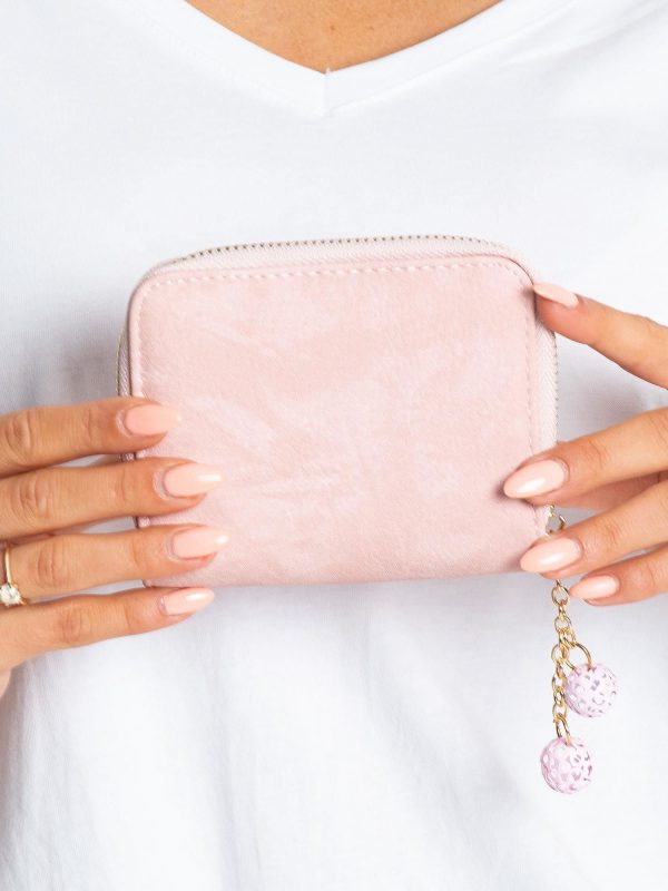 Small wallet light pink