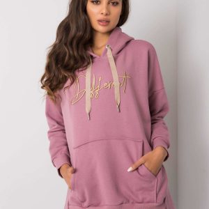 Fallon Dirty Pink Kangaroo Sweatshirt