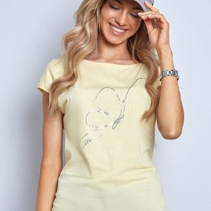 Melodious Light Yellow T-Shirt