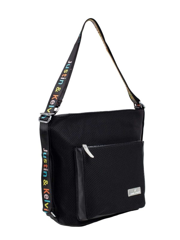 Black Urban Shoulder Bag