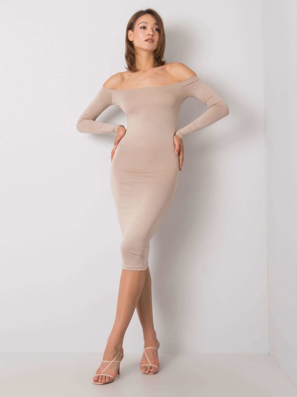 Beige dress Margaux RUE PARIS