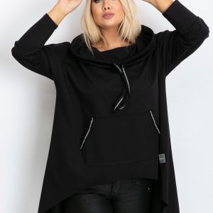 Black tunic plus size Precious