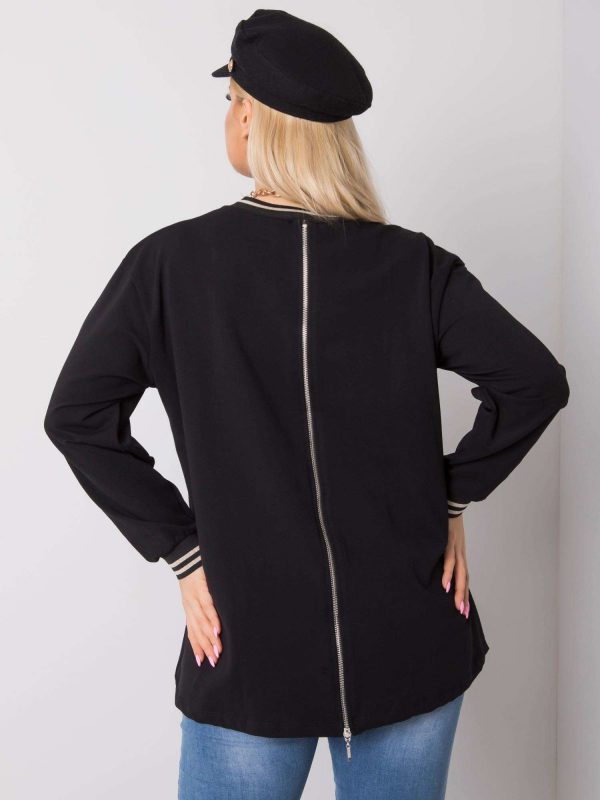 Marita black blouse