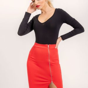 BSL Red Pencil Skirt