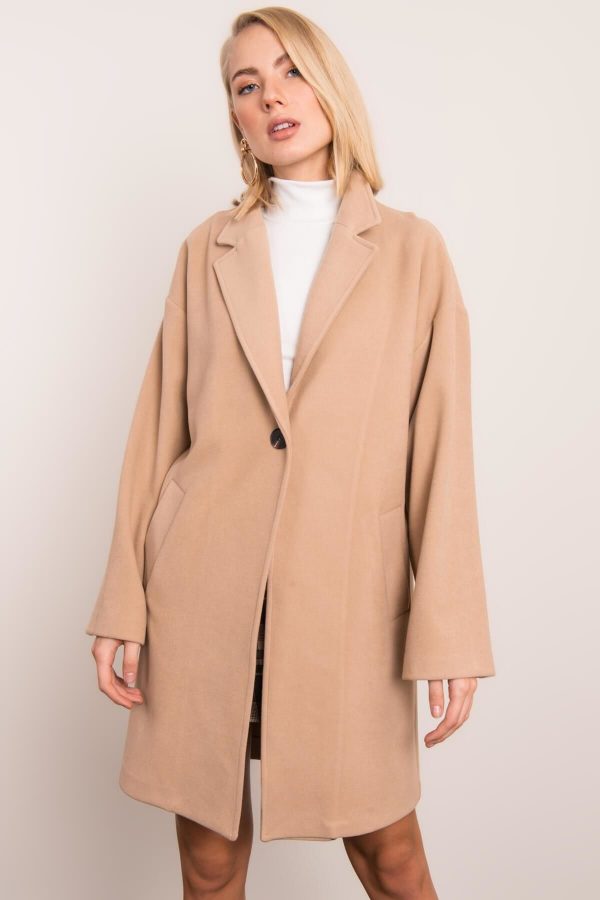 Beige women's coat BSL