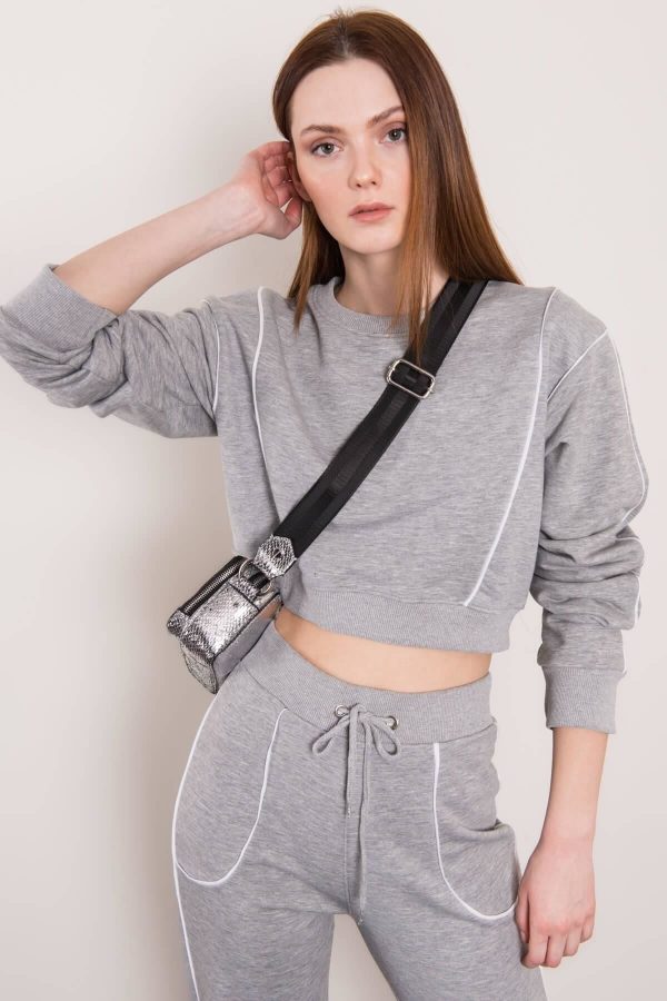 Grey sweatshirt for women BSL