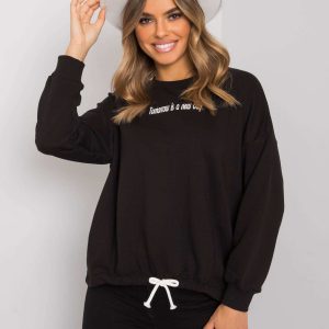 Yanett black sweatshirt