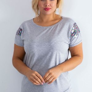 Grey T-shirt Magically PLUS SIZE