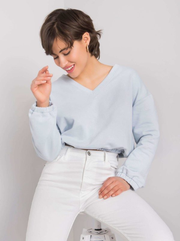 Light blue Elva sweatshirt