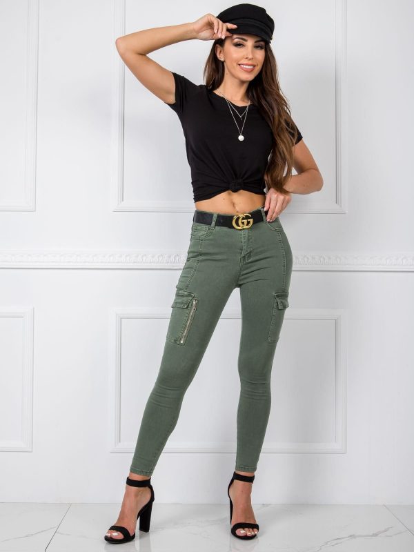 Khaki pants Sophia