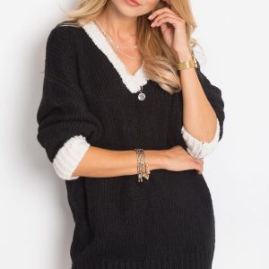 RUE PARIS Black Pullover Drive