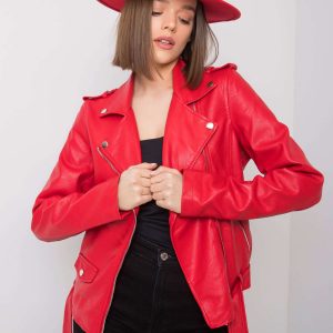 Red Elisa Ramone Jacket