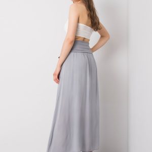 Grey maxi skirt Clarence OCH BELLA