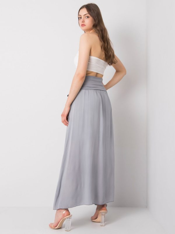 Grey maxi skirt Clarence OCH BELLA