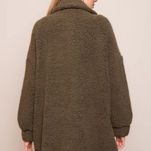 Khaki oversize jacket BSL