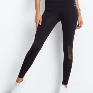 TOMMY LIFE Black Sport Leggings