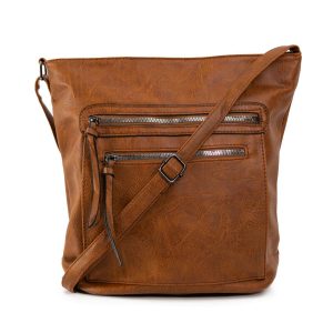 Brown Eco Leather Ladies Bag