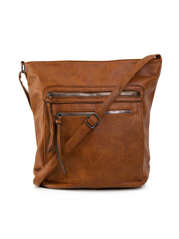 Brown Eco Leather Ladies Bag