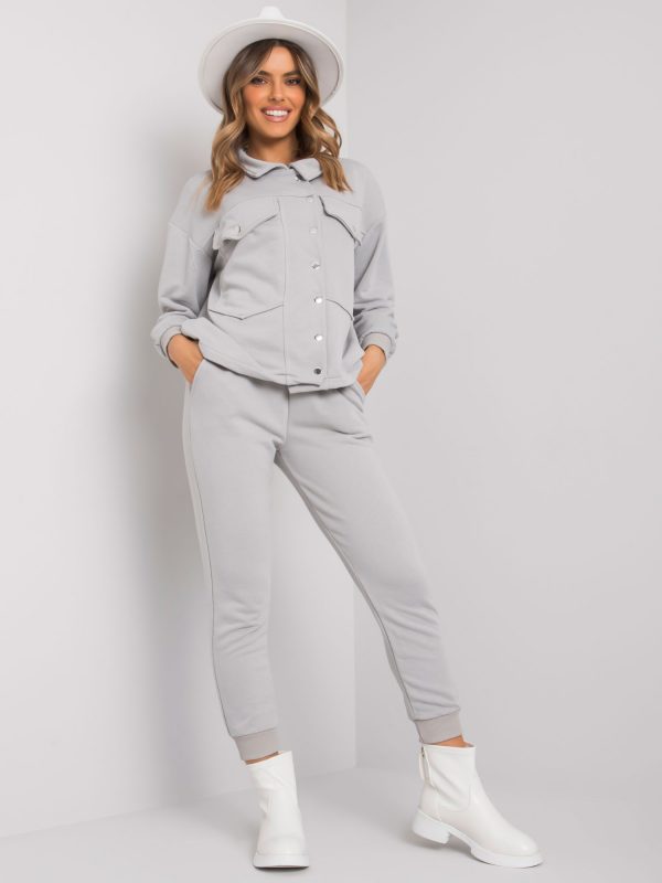 Light Grey Dakini Cotton Set