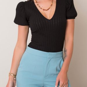 Alexia RUE PARIS black blouse