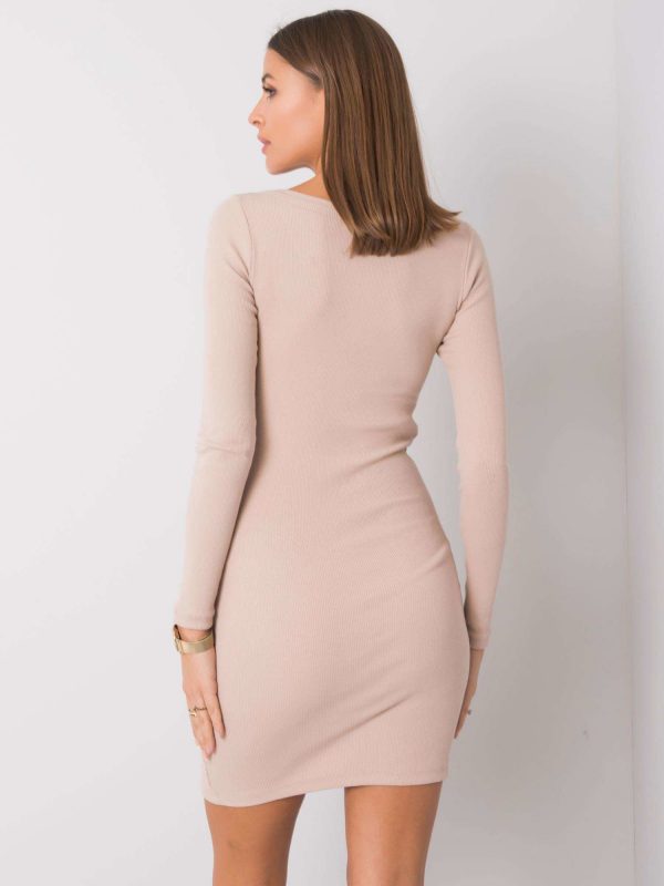 Beige dress Frely RUE PARIS