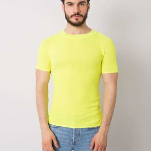 Fluo yellow T-shirt for men Elliott