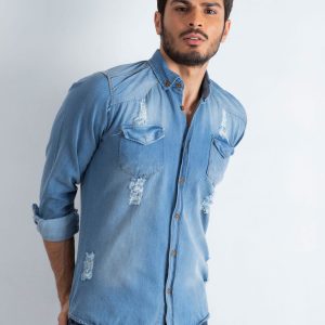 Men's Blue Shirt Jeanswear