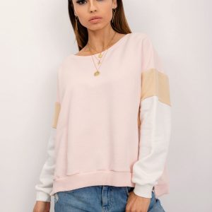 RUE PARIS Light pink sweatshirt Mona