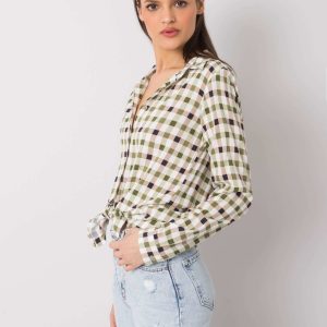 Khaki Rhoda Plaid Shirt