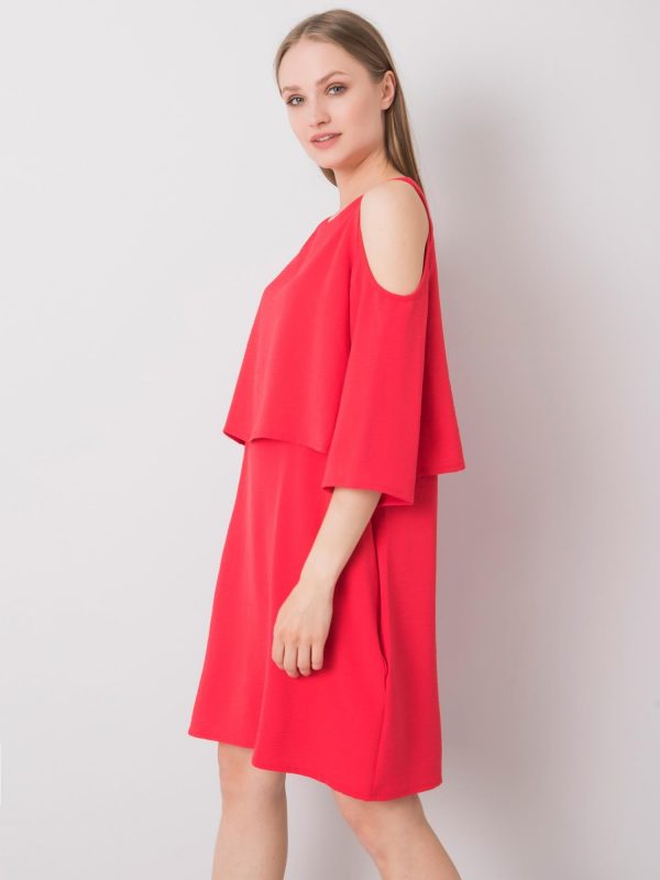 Raspberry dress Susanne RUE PARIS