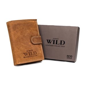 Light Brown Leather Men's Wallet