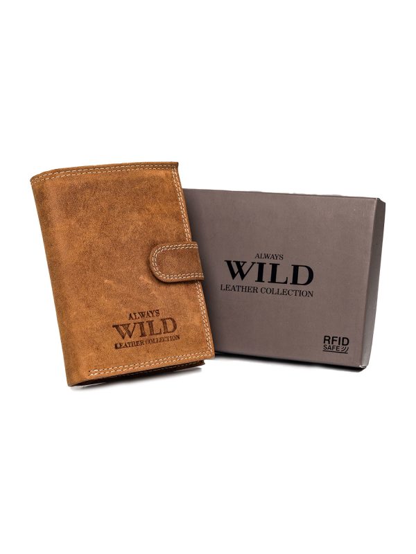 Light Brown Leather Men's Wallet