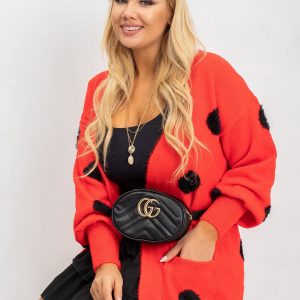 Nicki's red plus size sweater