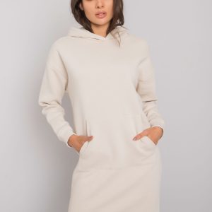 Light beige sweatshirt dress Boston SUBLEVEL