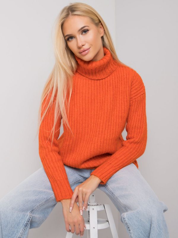 Orange sweater Neva RUE PARIS