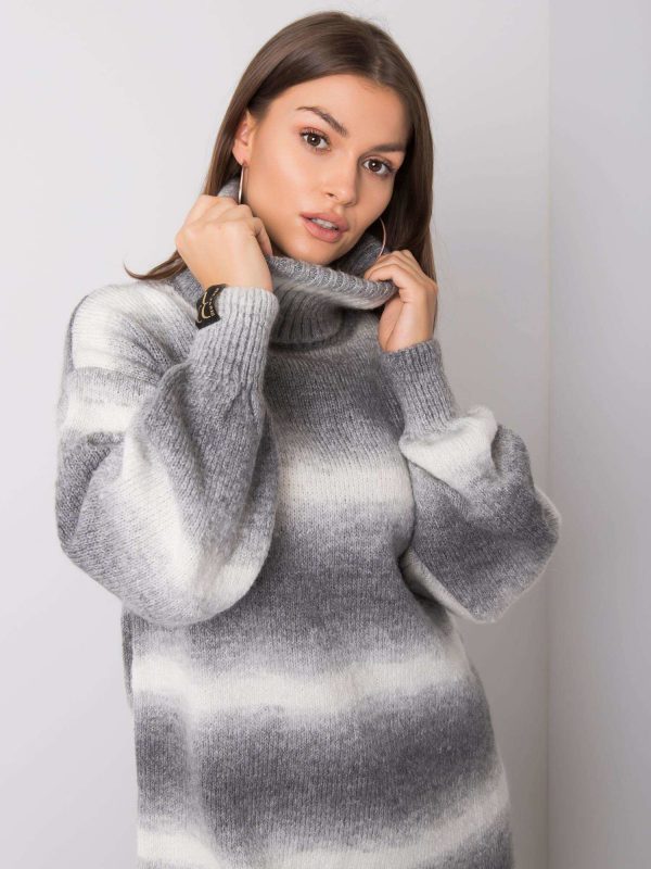 Grey jumper Jamilla RUE PARIS