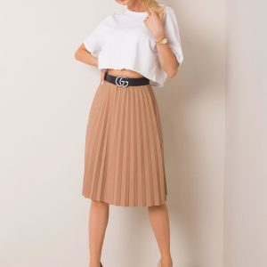 Beige skirt Irene RUE PARIS