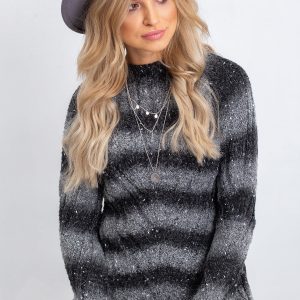 Dark Grey Melanie Sweater