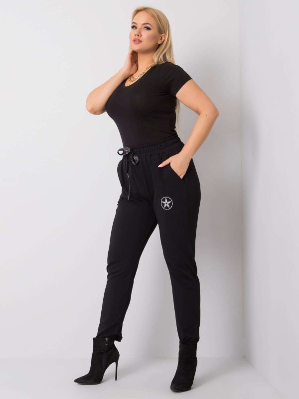 Judith Plus Size Black Pants