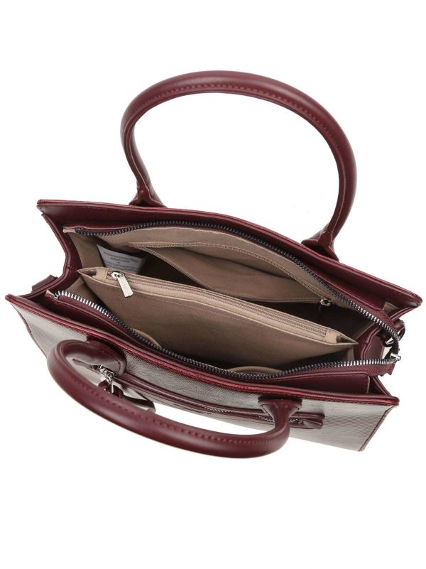 Maroon bag LUIGISANTO