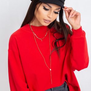 Red Twist Sweatshirt