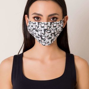 Reuse protective mask with print