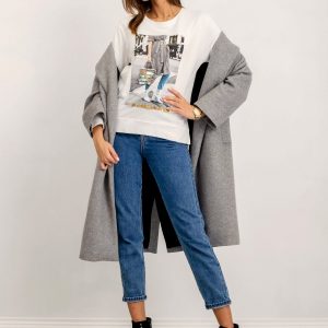 Mimi white sweatshirt