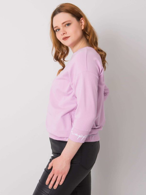 Charliza Light Purple Sweatshirt