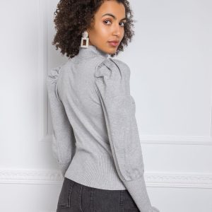 Grey sweater by Rebecca