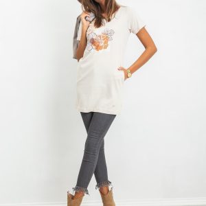 Light beige tunic Gemma